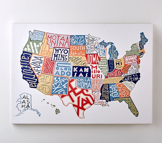 USA map